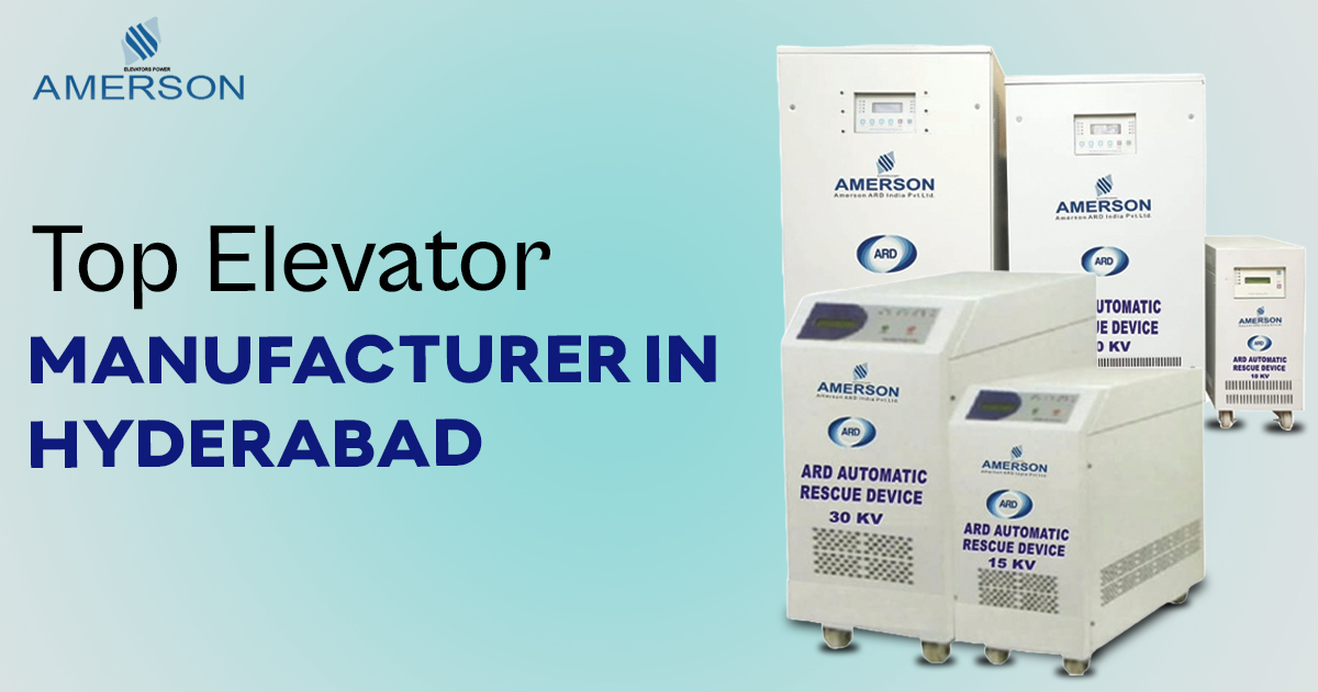 Top Elevator Manufacturer in Hyderabad